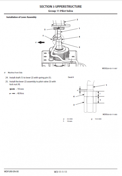 Hitachi ZX225US-5A and ZX225USLC-5A ZAXIS Excavator Repair Manual