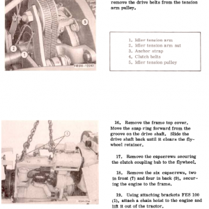 Cub Cadet 154, 184 And 185 Tractor Service Manual