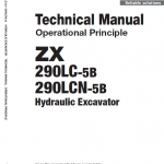 Hitachi Zx290lc-5b And Zx290lcn-5b Zaxis Excavator Manual
