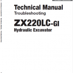 Hitachi Zx220lc-gi Zaxis Excavator Manual