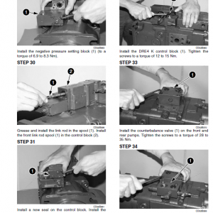 Case Cx330 And Cx350 Excavator Service Manual