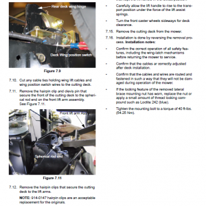 Cub Cadet Z-wing Series Service Manual