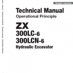 Hitachi Zx330lc-6 And Zx300lcn-6 Zaxis Excavator Manual