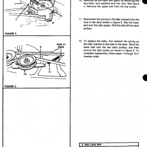 Cub Cadet 526, 802, 804, 830, 1106, 1136 Mower Service Manual