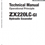 Hitachi Zx220lc-gi Zaxis Excavator Manual