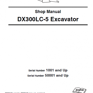 Doosan Dx300lc-5 Excavator Service Manual