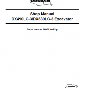Doosan Dx490lc-3 And Dx530lc-3 Excavator Service Manual
