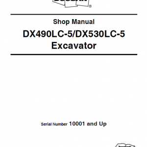 Doosan Dx490lc-5 And Dx530lc-5 Excavator Service Manual