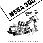 Daewoo Mega M300-iii Wheel Loader Service Manual