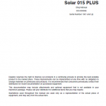 Daewoo Solar S015 Plus Excavator Service Manual