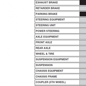 Hino Truck 2018 Conventional Service Manual