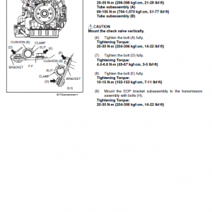 Hino Truck 2017 Coe Hev Service Manual