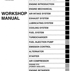 Hino Truck 2009 Service Manual