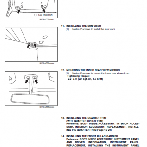 Hino Truck 2016 Coe Hev Service Manual