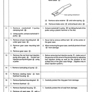 Daewoo Solar S010 Excavator Service Manual