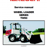 Takeuchi Tw50 Wheel Loader Service Manual