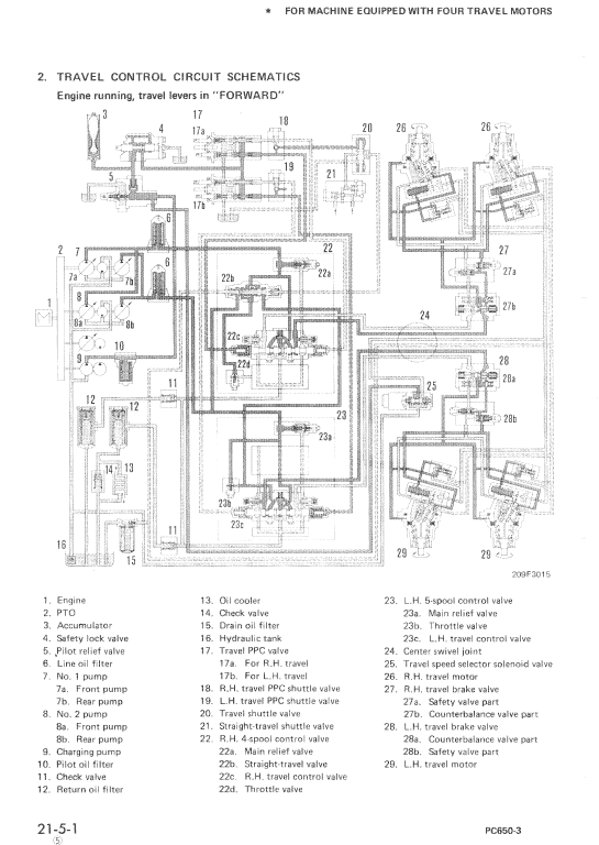 Komatsu Pc650-3, Pc650lc-3, Pc650se-3 Excavator Service Manual