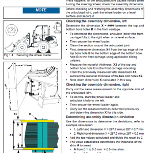 Takeuchi Tw50 Wheel Loader Service Manual