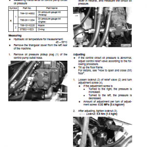 Komatsu Pc45mr-3, Pc55mr-3 Excavator Service Manual