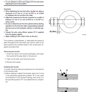 Takeuchi Tb216 Compact Excavator Service Manual