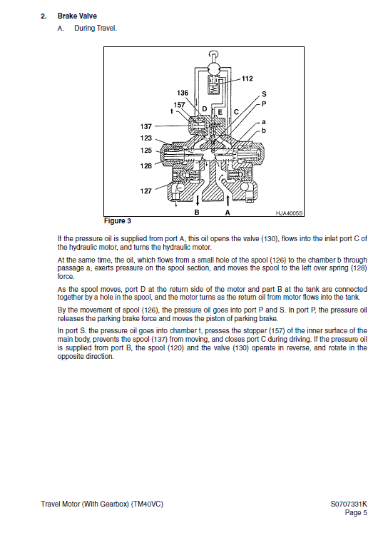 Daewoo Solar S225ll Excavator Service Manual