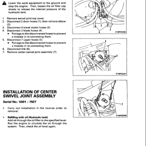 Komatsu Pc75uu-2 Excavator Service Manual