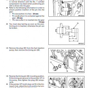 Komatsu Pc75uu-3 Excavator Service Manual