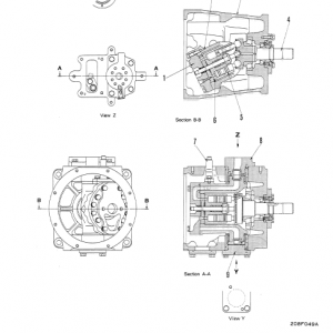 Komatsu Pc400-1, Pc400lc-1 Excavator Service Manual