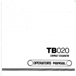 Takeuchi Tb020 Compact Excavator Service Manual