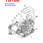 Takeuchi Tb108 Compact Excavator Service Manual