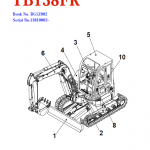 Takeuchi Tb138 Compact Excavator Service Manual