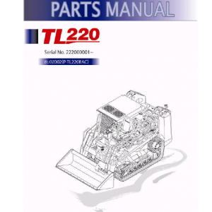 Takeuchi Tl220 Loader Service Manual