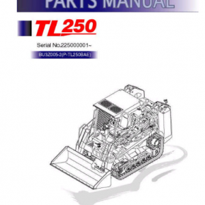 Takeuchi Tl250 Compact Loader Service Manual