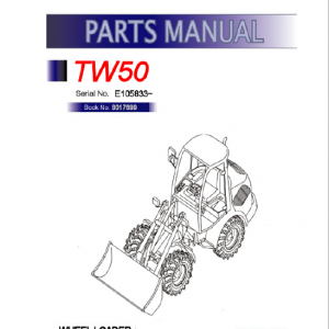 Takeuchi Tw50 Wheel Loader Service Manual