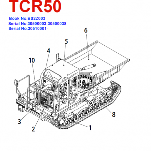 Takeuchih Tcr50 Dump Carrier Service Manual