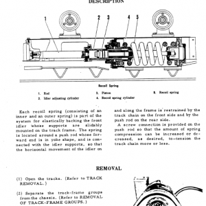 Komatsu D55s-3 Dozer Service Manual