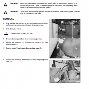 Komatsu Wb146-5 Backhoe Loader Service Manual