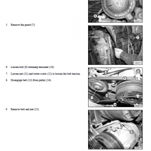 Komatsu Wb146ps-5 Backhoe Loader Service Manual