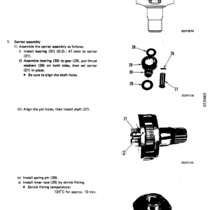 Komatsu Pc75uu-1 Excavator Service Manual