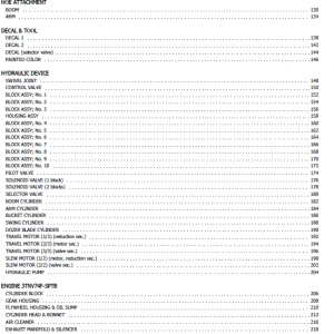 Takeuchi Tb216 Compact Excavator Service Manual