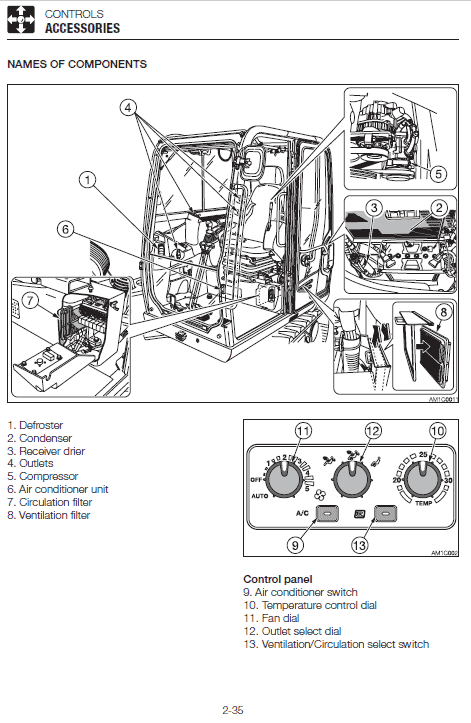 Takeuchi Tb290 Compact Excavator Service Manual