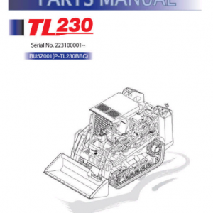 Takeuchi Tl230 Loader Service Manual