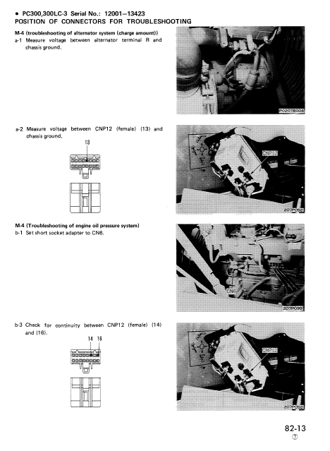 Komatsu Pc300-3, Pc300lc-3, Pc360lc-3 Excavator Service Manual