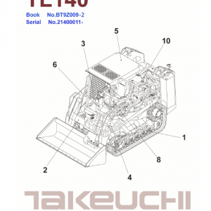 Takeuchi Tl140 Loader Service Manual