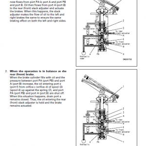 Komatsu Gd555-3a, Gd655-3a, Gd675-3a Grader Service Manual