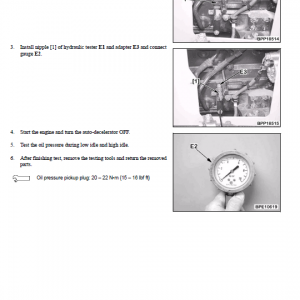 Komatsu Pc88mr-8 Excavator Service Manual