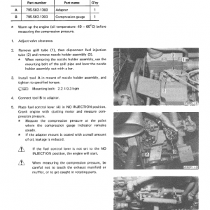 Komatsu Gd655r-3, Gd605a-3, Gd655a-3 Grader Service Manual