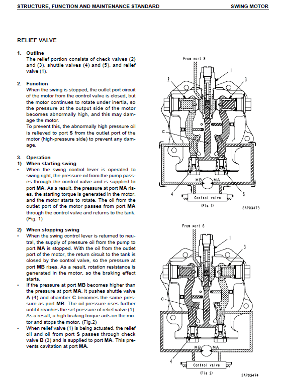 Komatsu Pc450-7k And Pc450lc-7k Excavator Service Manual