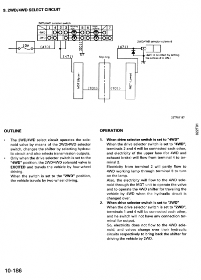 Komatsu LW80 Crane Service Manual