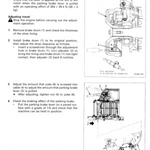 Komatsu Gd305a-3 Motor Grader Service Manual